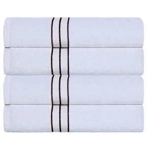 Premium Cotton Solid Plush Heavyweight Hotel Luxury Towel Set by Blue Nile Mills - 1 of 4