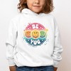 The Juniper Shop SmileyWorld Be You Rainbow Circle Toddler Hoodie - 3 of 4