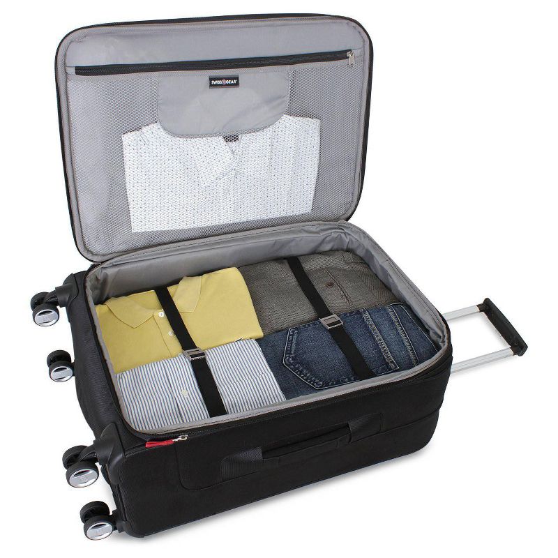 SWISSGEAR Zurich Softside Medium Checked Spinner Suitcase, 3 of 9