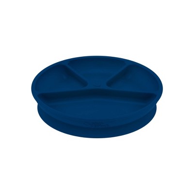 green sprouts Learning Dining Plate - Navy