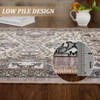 Boho Area Rug, Machine Washable Runner Rug - Non-Slip Vintage Distressed Carpet for Living Room, Bedroom & Hallway - 3 of 4