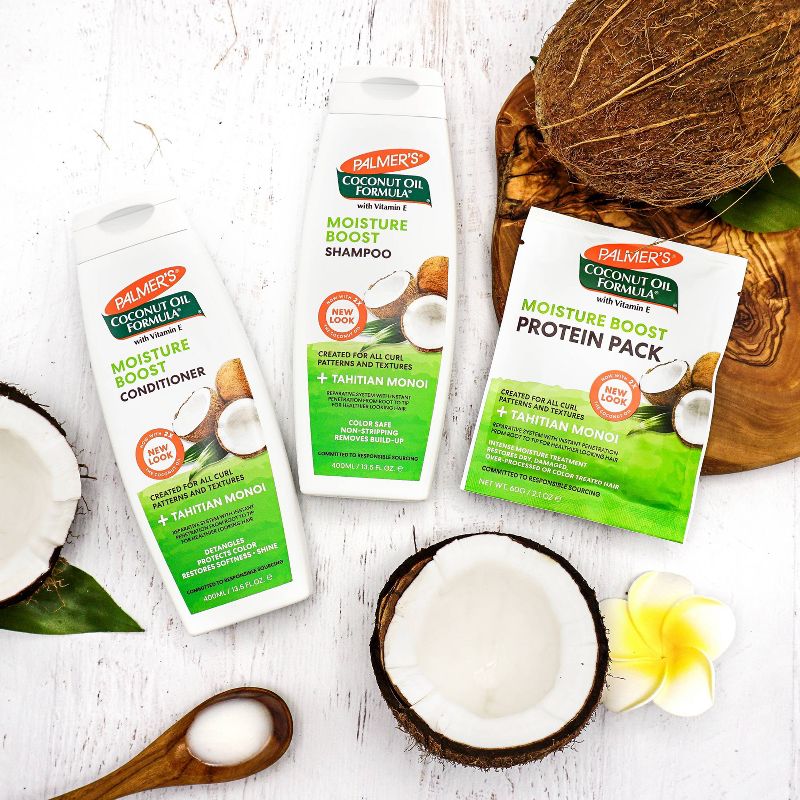 Palmers Coconut Oil Formula Moisture Boost Protein Pack - 2.1oz, 5 of 13