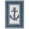 Unique Loom Outdoor Coastal Collection Area Rug - Anchor - 2 of 4