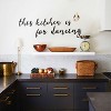 This Kitchen Is For Dancing Metal Wall Art - 5-Pieces Kitchen Decor - 3 of 4