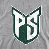 Portland State University Official Distressed Primary Logo Adult Pull-Over Hoodie - 2 of 4