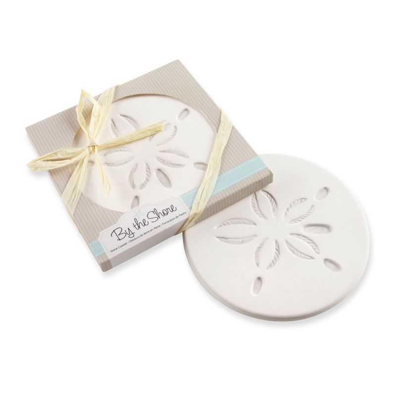 12ct &#34;By the Shore&#34; Sand Dollar Coaster, 1 of 5