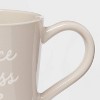 15oz Stoneware Embrace The Mess Mug - Threshold™ - 3 of 3