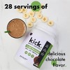 Kick Sports Nutrition Plant Protein Powder, Chocolate Flavor, 20 G Protein - 3 of 4