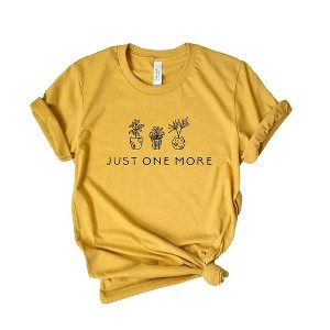 Simply Sage Market Women's Just One More Plant Short Sleeve Graphic Tee - 1 of 4