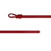 Elerevyo Women's Faux Leather Skinny Belt for Dress Adjustable Knotted Thin Waist Belts - 2 of 4
