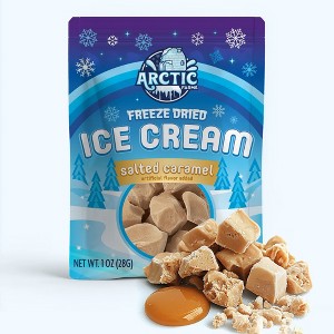 Arctic Farms Freeze Dried Ice Cream That Does Not Melt (Bits) (Salted Caramel) - 1 of 4
