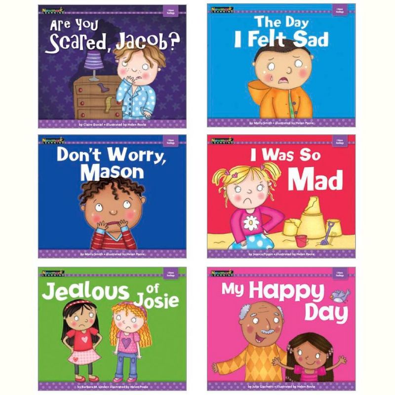 Newmark Learning MySELF I Have Feelings Books, English, Set of 6, 2 of 3