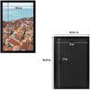 Golden State Art Black Poster MDF Picture Frame 0.71 Inch Thickness - Pack of 14 - 2 of 4
