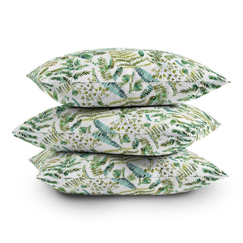 Ninola Design Botanical Collection Square Throw Pillow Green - Deny Designs, 5 of 6