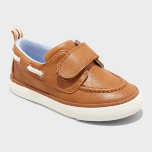 Toddler Levi Boat Shoes - Cat & Jack™ Cognac - 1 of 4