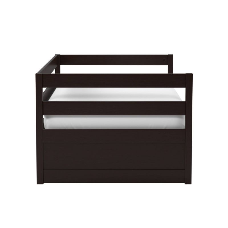 Twin Kids&#39; Caspian Daybed with Trundle Chocolate - Hillsdale Furniture, 5 of 15