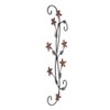 Brewster Chemilla Floral Metal Wall Art: Iron Nature-Inspired Decor, Farmhouse Style, Dry Dust Care - 4 of 4