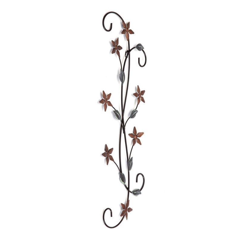 Brewster Chemilla Floral Metal Wall Art, 4 of 7