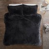 Leena Shaggy Faux Fur Duvet Set - 2 of 4