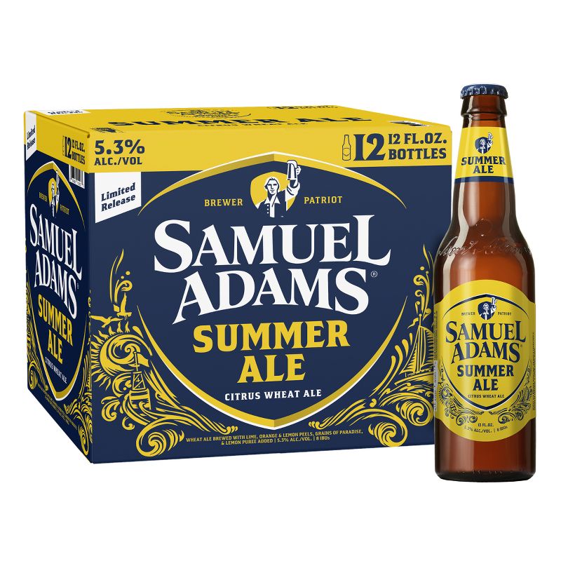 Samuel Adams Summer Ale Seasonal Beer - 12pk/12 fl oz Bottles, 1 of 6