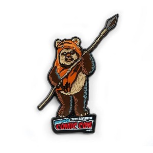 SalesOne LLC Star Wars Ewok Wicket Exclusive Collectible Character Pin | Measures 2.5 Inches - 1 of 4