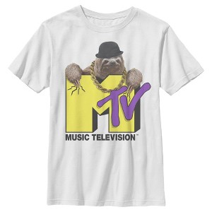 Boy's MTV Fat Boy Sloth T-Shirt - 1 of 4