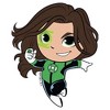 Infant's DC Super Friends Green Lantern Jessica Cruz Bodysuit - 2 of 3