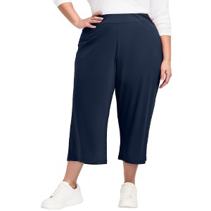 Avenue Women's Plus Size Audrey Crop Pant - 1 of 4