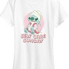 Women's - Lilo and Stitch - Stitch Self Care Short Sleeve Graphic T-Shirt - 2 of 4