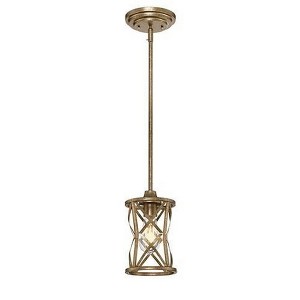 Millennium Lighting Lakewood 1 - Light Pendant in  Vintage Gold - 1 of 1