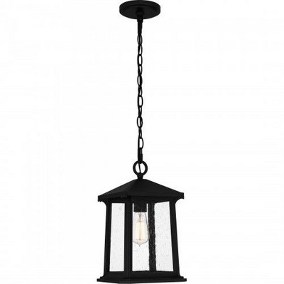 Quoizel Lighting Satterfield 1 - Light Pendant in  Matte Black