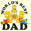 Men's The Simpsons Homer World's Best Dad T-Shirt - 2 of 4