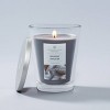 Clear Glass Snuggly Sweater Lidded Jar Candle Dark Gray - Home Scents by Chesapeake Bay Candles - image 2 of 4