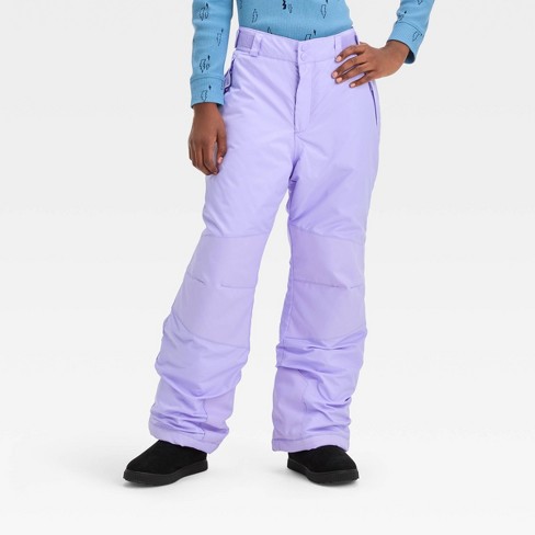 Kids' Solid Snow Pant - All In Motion™ Purple M Plus