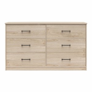 Ameriwood Home BrEZ Build Collection Pearce Wide 6 Drawer Dresser - 1 of 4