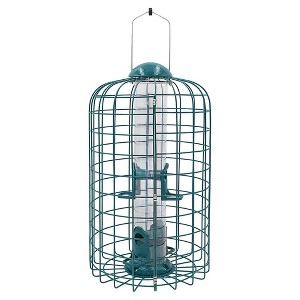 【ケージ、カメラ、サーモスタット、サーキュレーター込】ハリネズミ小動物飼育セット Zenport Squirrel Resistant Cage Feeder Z38002 Green : Target