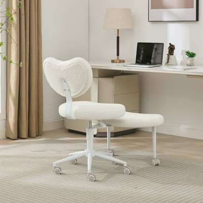 Vynxaria Meditation Chair Plus - Versatile Cross-Legged Chair with Lumbar Support & Wheels