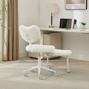 Vynxaria Meditation Chair Plus - Versatile Cross-Legged Chair with Lumbar Support & Wheels - 1 of 4