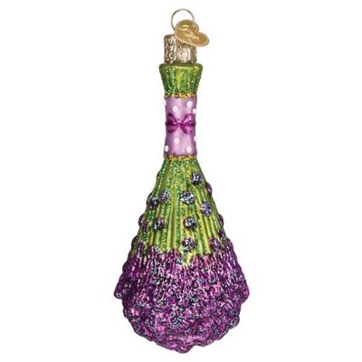 Old World Christmas 4.25 In Bunch Of Lavender Ornament Scented Bush Tree Ornaments