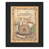 ChicFurnit Wall Art Laundry Framed Print Contemporary Black Frame for Living Room, Multicolor, 11"*1"*13" - 2 of 4