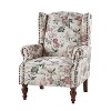 Theodor Armchair with Spindle Legs for Living Room and Bedroom Club Chair | ARTFUL LIVING DESIGN - 3 of 4