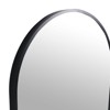 Angel Sar Black Bathroom Mirrors for Wall, 18 x 35 Inch Oval Bathroom Vanity Mirror - 4 of 4