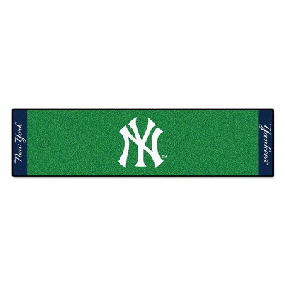 MLB New York Yankees 1.5'x6' Putting Mat - Green