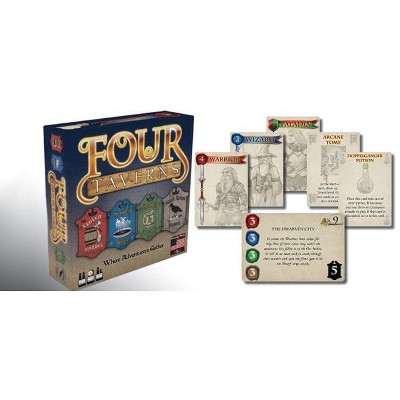 Four Taverns - Where Adventurers Gather Board Game