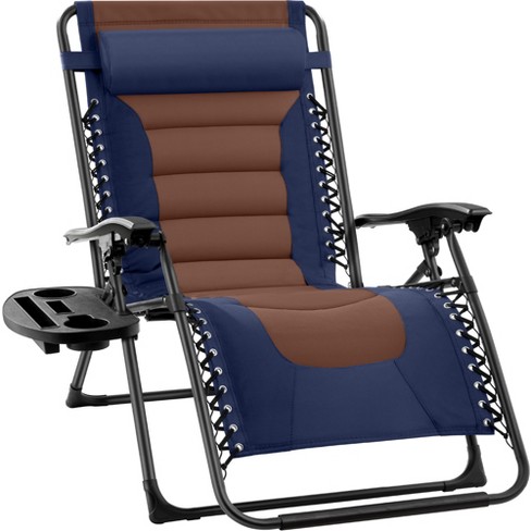 Best Choice Products Oversized Padded Zero Gravity Chair Folding