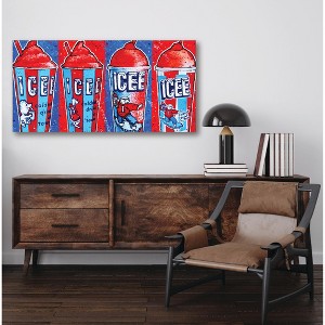 Courtside Market Drizzle Icee Gallery-Wrapped Canvas - 1 of 4