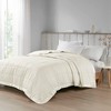JUJABU 90"x96" Oversized Down Alternative Blanket with Satin Trim – Hypoallergenic, Moisture-Wicking - 2 of 4