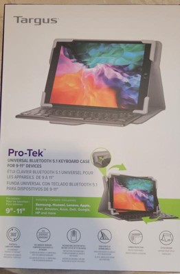 Pro-Tek Universal 9-11 Tablet Case with Keyboard (Black)