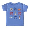 The Juniper Shop Coquette Nautical Collage Toddler Short Sleeve Tee - 3 of 4