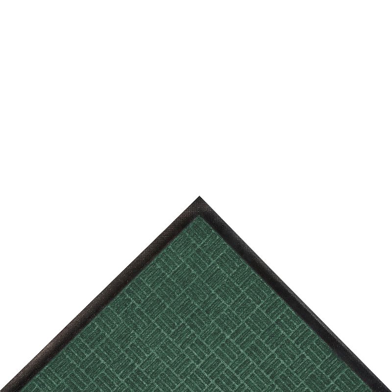 2&#39;x3&#39; Solid Doormat Hunter Green/Black - HomeTrax, 2 of 5